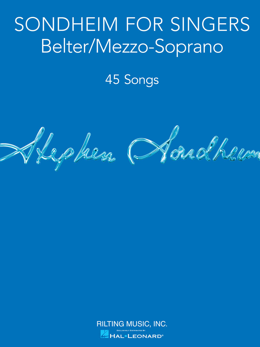 Vorderes Coverbild Sondheim for Singers: Belter/Mezzo-Soprano