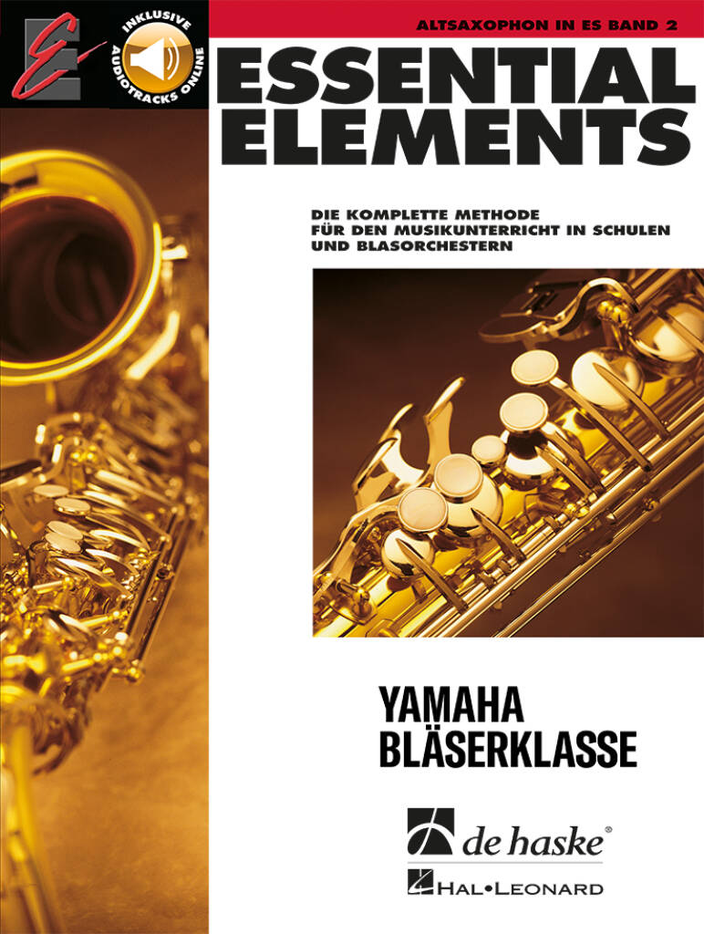 Vorderes Coverbild Essential Elements Band 2 - für Altsaxophon