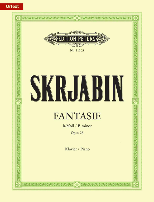 Vorderes Coverbild Fantasie h-Moll op. 28 (1900/1901)