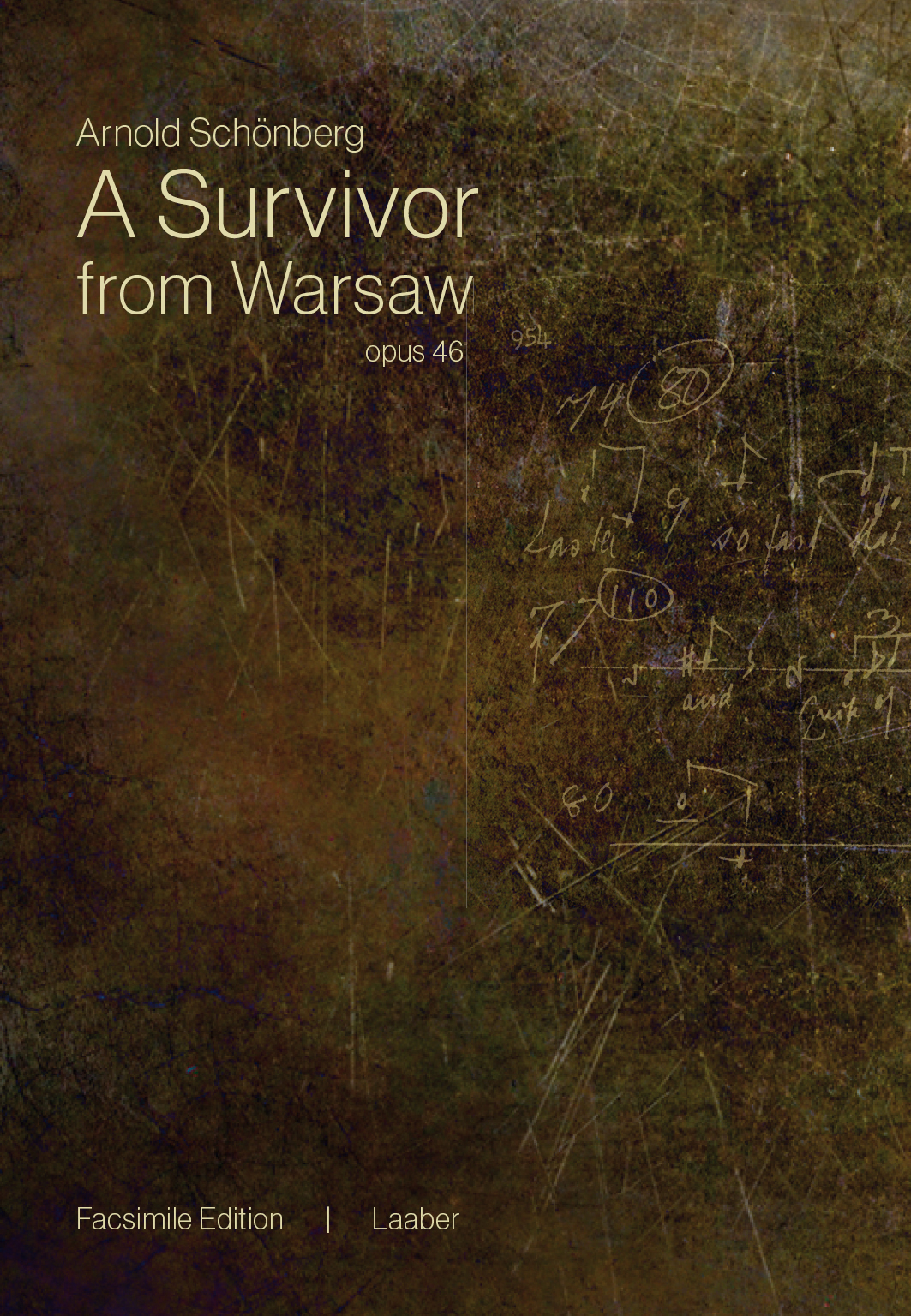 Vorderes Coverbild Ein Überlender aus Warschau op. 46