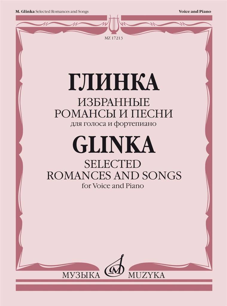 Vorderes Coverbild Selected Romances and Songs