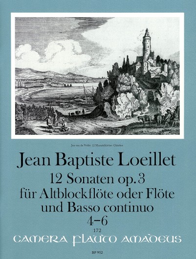 Anderes Coverbild Zwölf Sonaten op. 3 - Band II: Sonaten 4-6