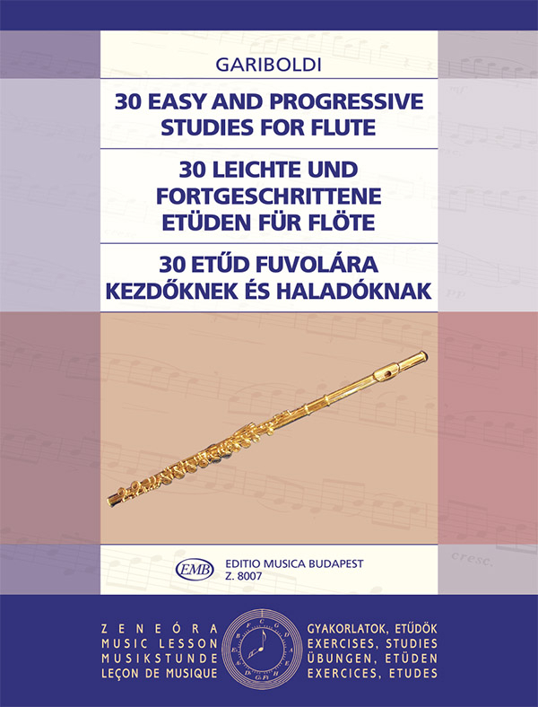 Anderes Coverbild 30 leichte und fortgeschrittene Etüden für Flöte