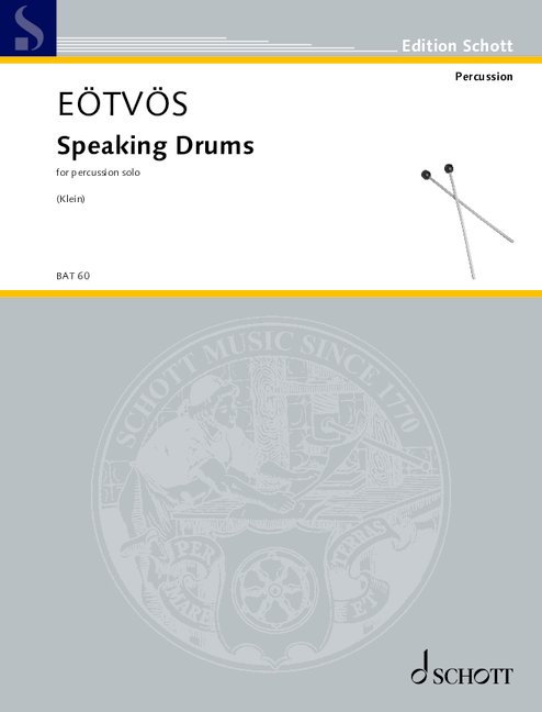 Vorderes Coverbild Speaking Drums