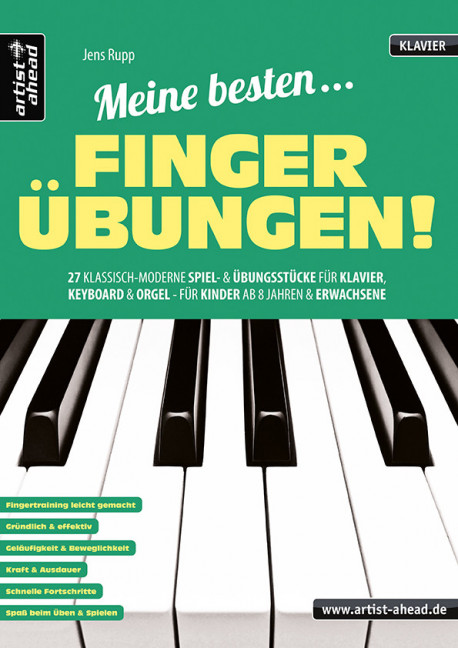 Vorderes Coverbild Meine besten Fingerübungen! 
