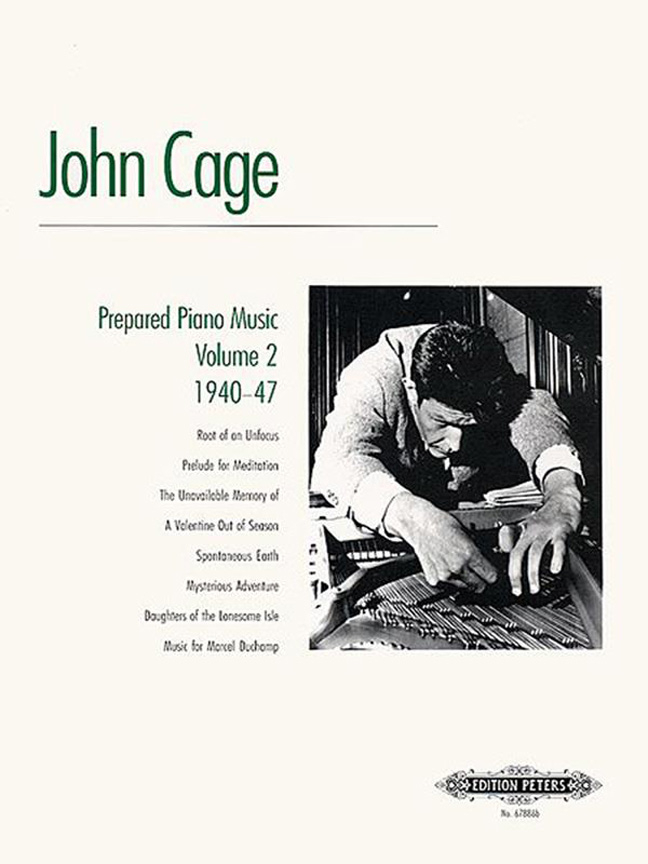 Vorderes Coverbild Piano Works 1940-1947 für präpariertes Klavier