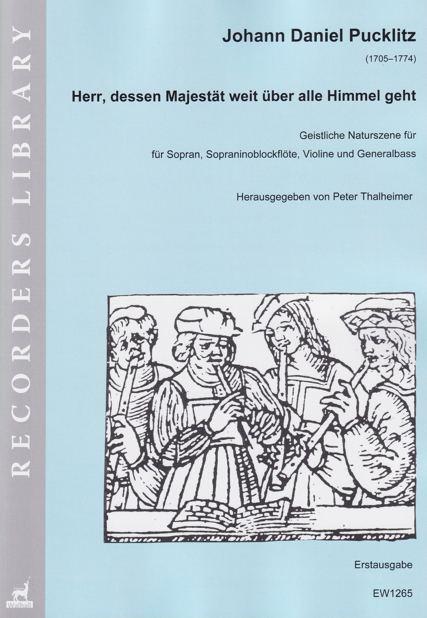 Vorderes Coverbild Herr, dessen Majestät weit über alle Himmel geht