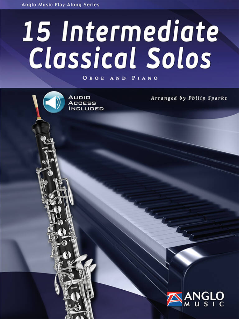 Vorderes Coverbild 15 Intermediate Classical Solos - Oboe and Piano