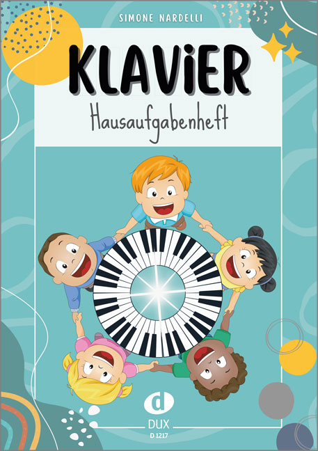 Vorderes Coverbild Klavier-Hausaufgabenheft