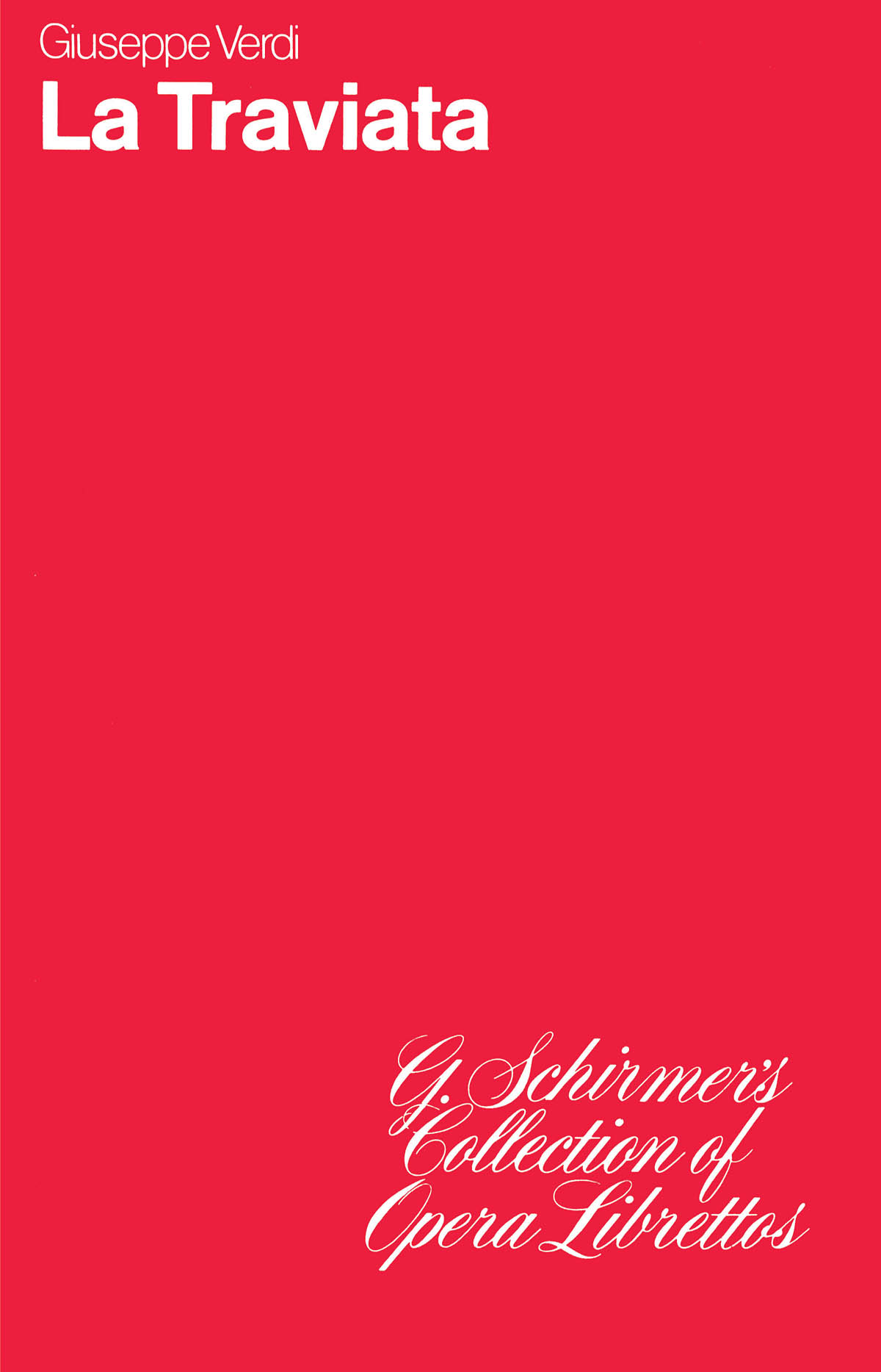 Vorderes Coverbild La Traviata