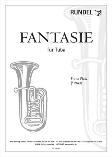 Vorderes Coverbild Fantasie für Tuba