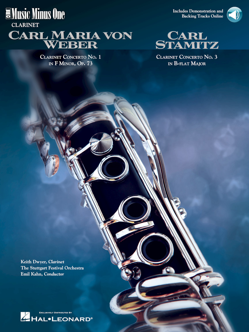 Vorderes Coverbild Weber: Concerto No. 1 in F Minor Op. 73 & Stamitz: Concerto No. 3 in B Flat for Clarinet