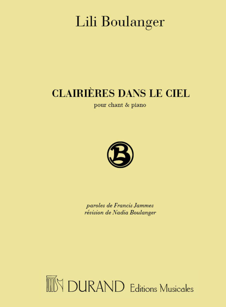 Vorderes Coverbild Clairières dans le Ciel