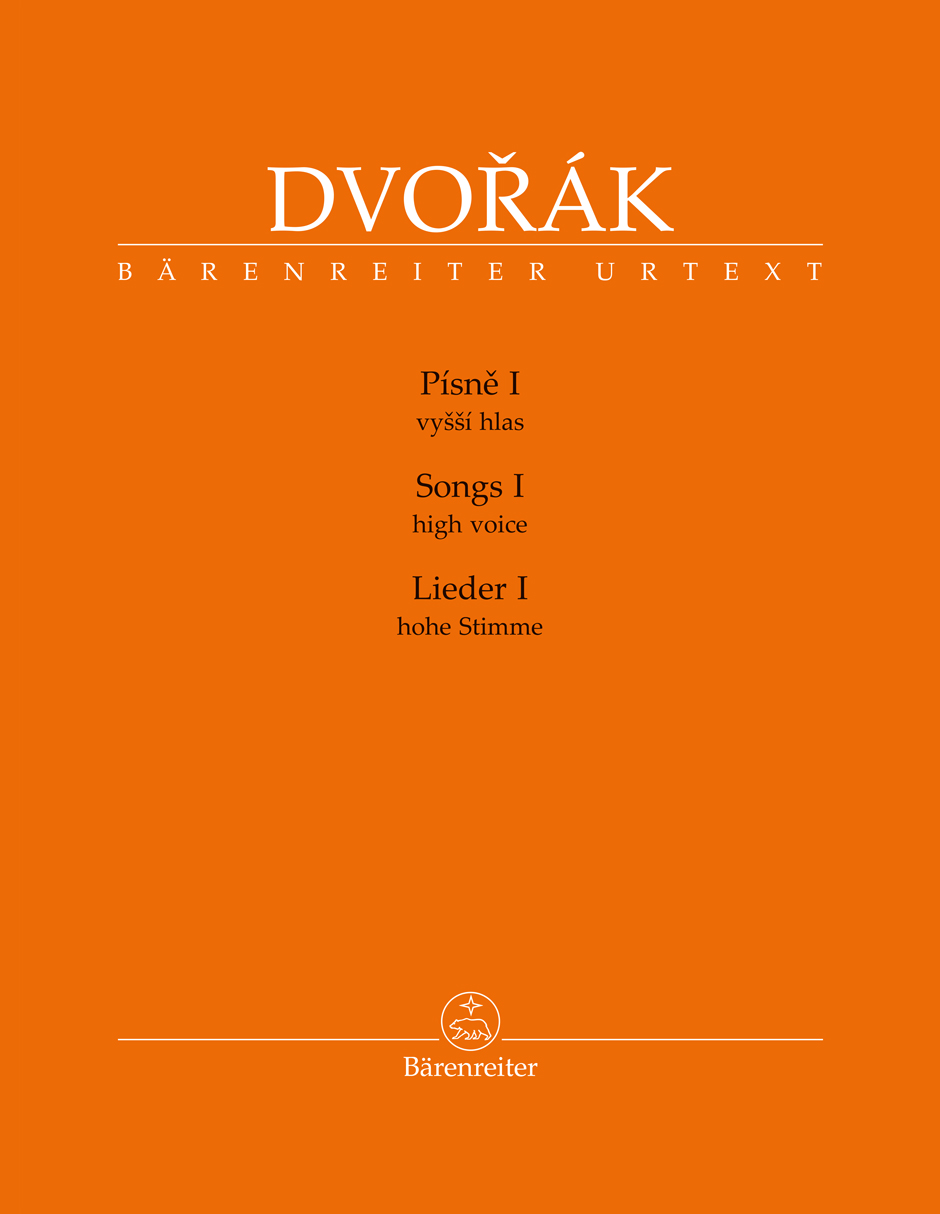 Vorderes Coverbild Lieder 1 für hohe Stimme