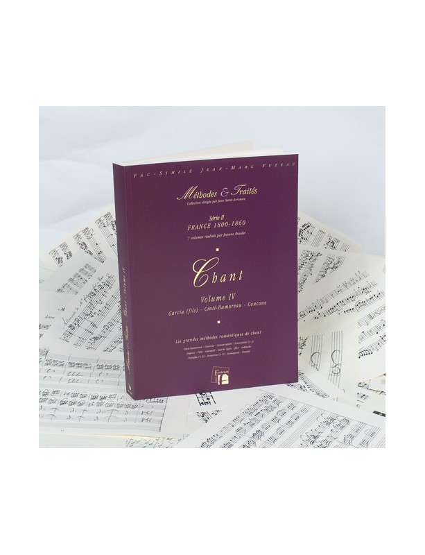 Vorderes Coverbild Chant - Vol 4 France 1800-1860 pour voix