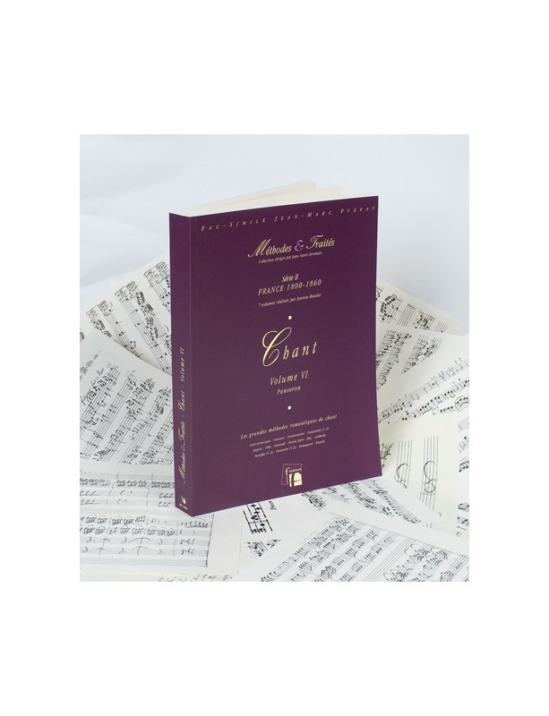 Vorderes Coverbild Chant - Vol 6 France 1800-1860 pour voix