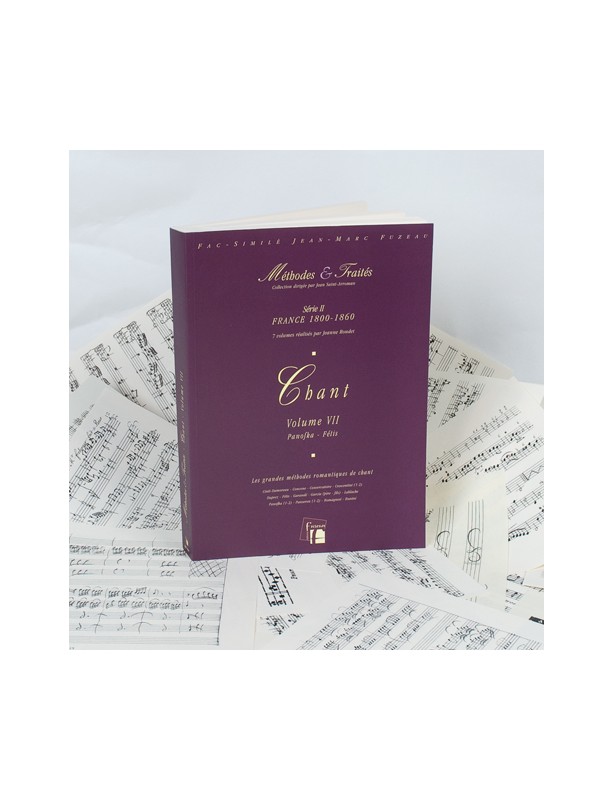Vorderes Coverbild Chant - Vol 7 France 1800-1860 pour voix