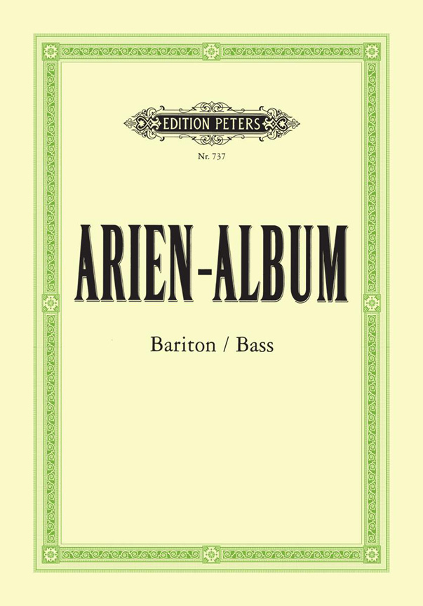 Vorderes Coverbild Arien-Album - Berühmte Arien für Bariton und Bass