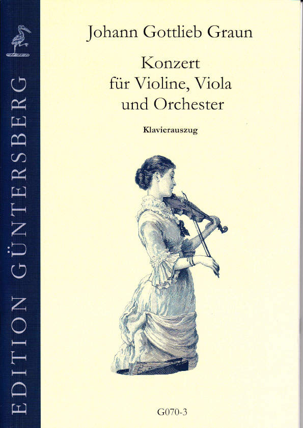 Vorderes Coverbild Konzert C-Moll GraunWV A:XIII:3