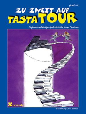 Vorderes Coverbild Zu zweit auf Tastatour