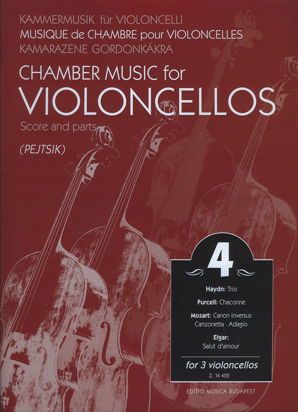 Vorderes Coverbild Kammermusik für Violoncelli 4