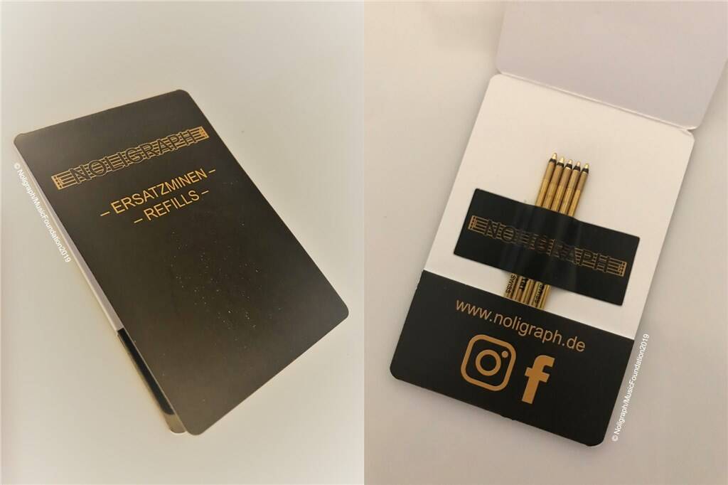 Vorderes Coverbild Noligraph 5 Ersatzminen