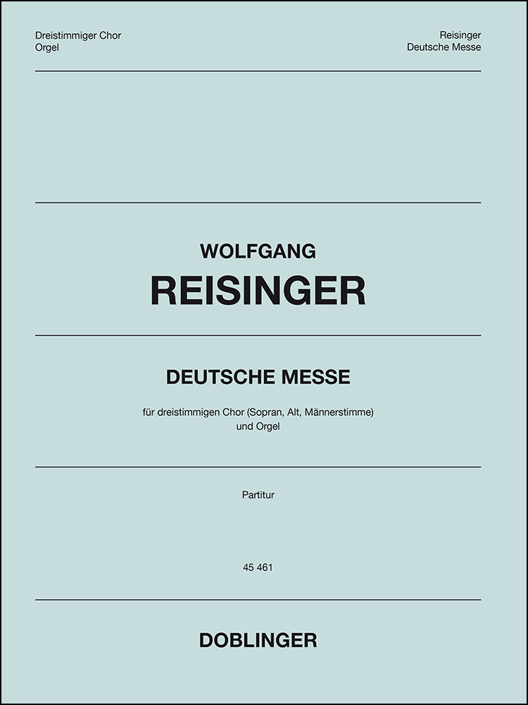 Vorderes Coverbild Deutsche Messe