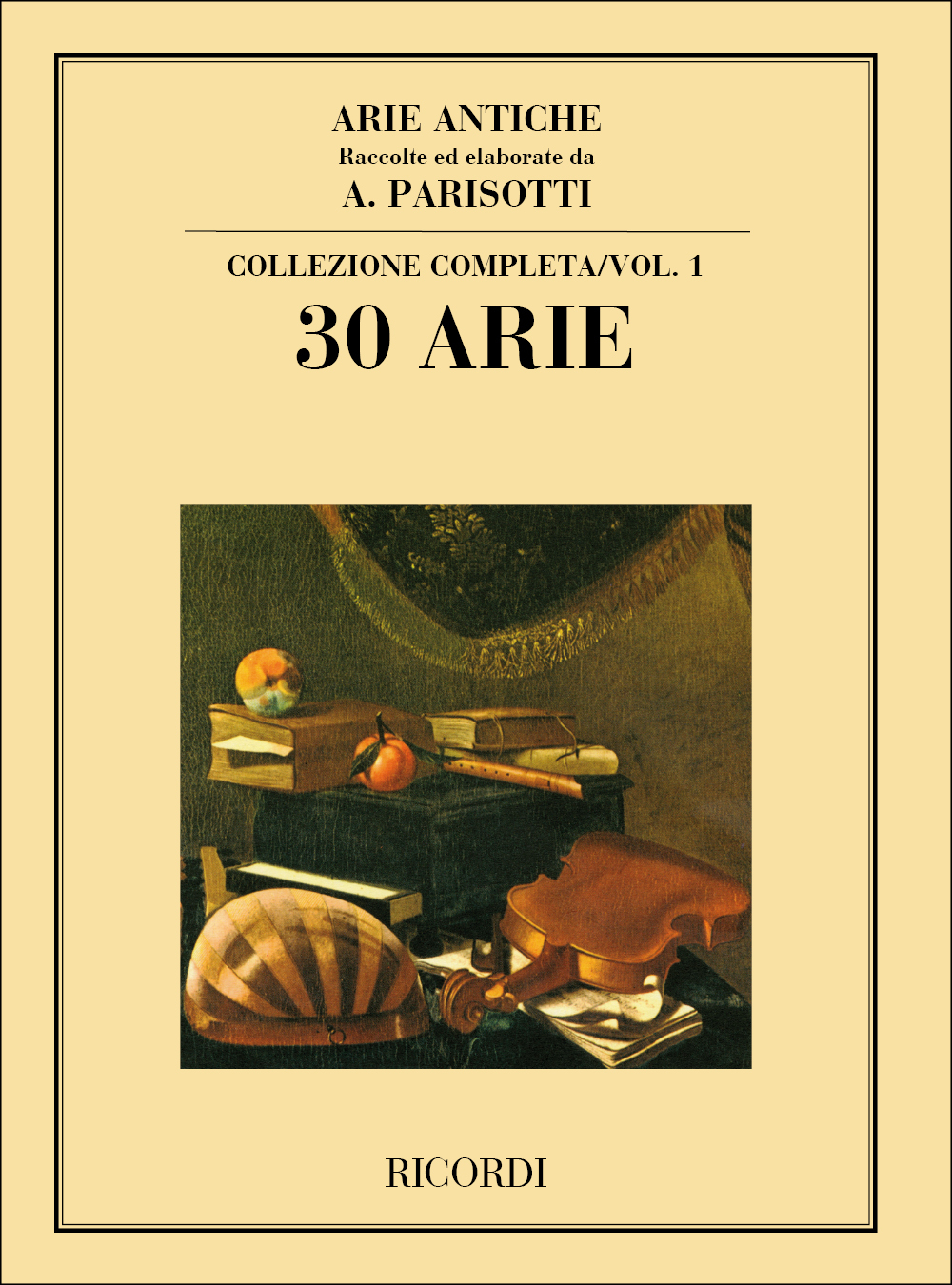 Vorderes Coverbild Arie Antiche Vol. 1
