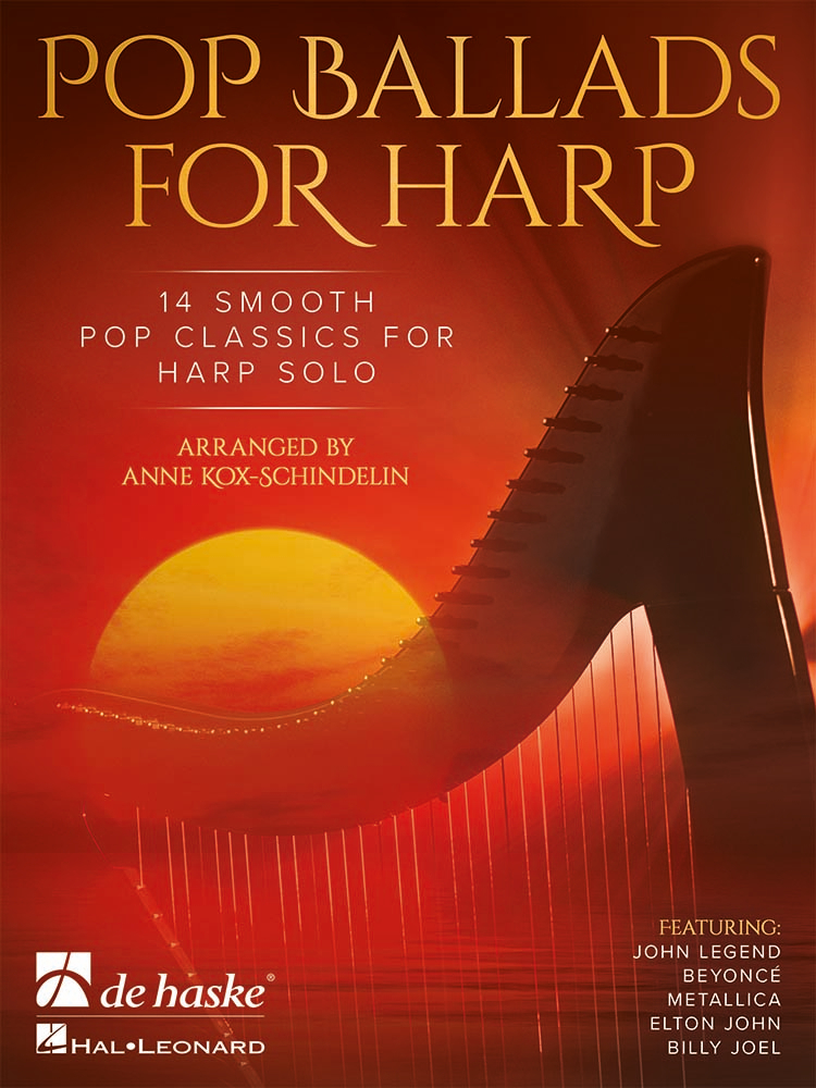 Vorderes Coverbild Pop Ballads for Harp