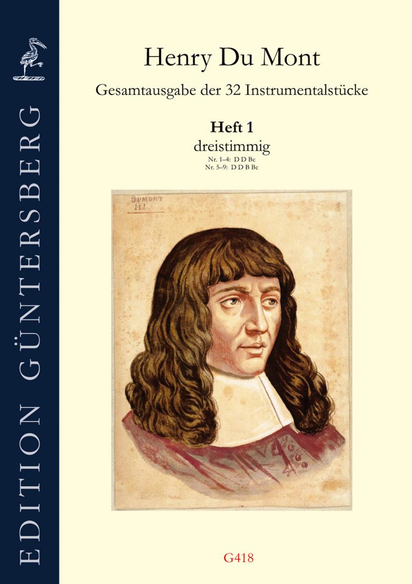 Vorderes Coverbild Gesamtausgabe der 32 Instrumentalstücke für drei- oder vierstimmiges Consort und Basso continuo