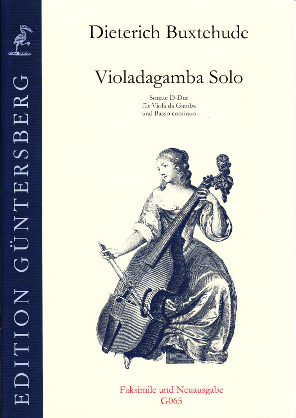 Vorderes Coverbild Violdagamba Solo, BuxWV 268