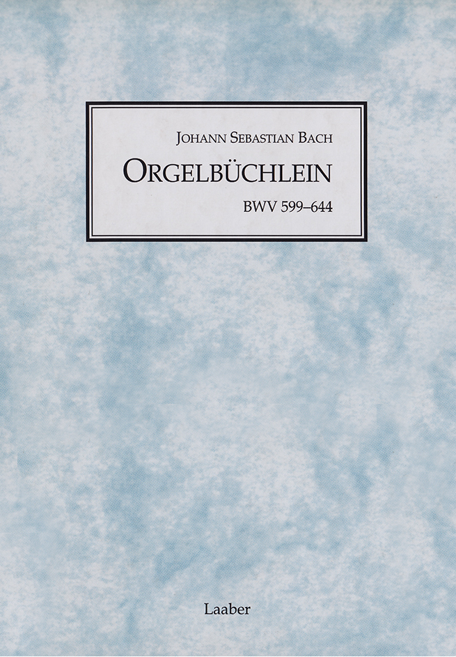 Vorderes Coverbild Orgelbüchlein BWV 599-644