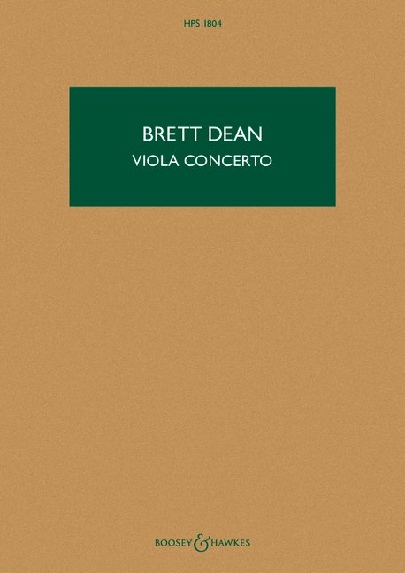 Vorderes Coverbild Viola Concerto, HPS 1804