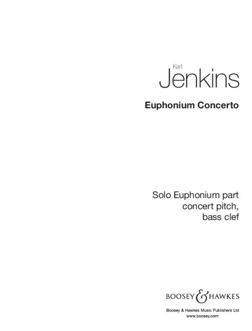 Vorderes Coverbild Euphonium Concerto