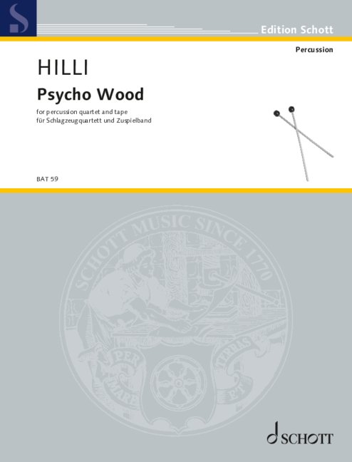 Vorderes Coverbild Psycho Wood