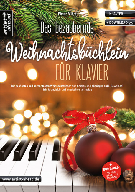 Vorderes Coverbild Das bezaubernde Weihnachtsbüchlein für Klavier 