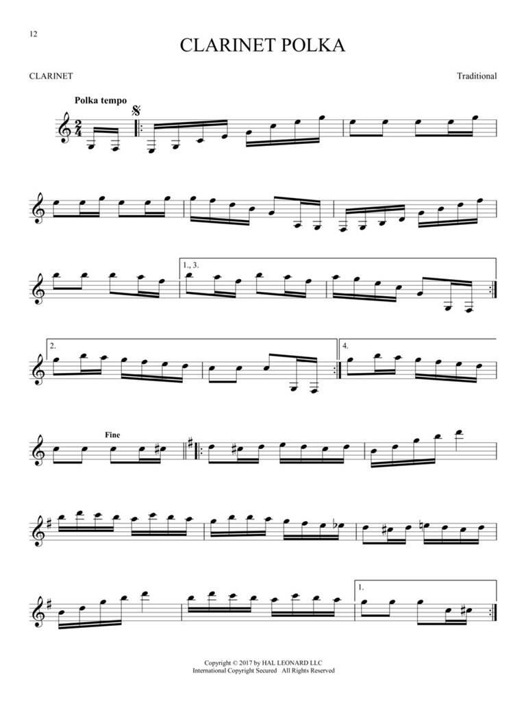 Anderes Coverbild First 50 Songs You Should Play on the Clarinet