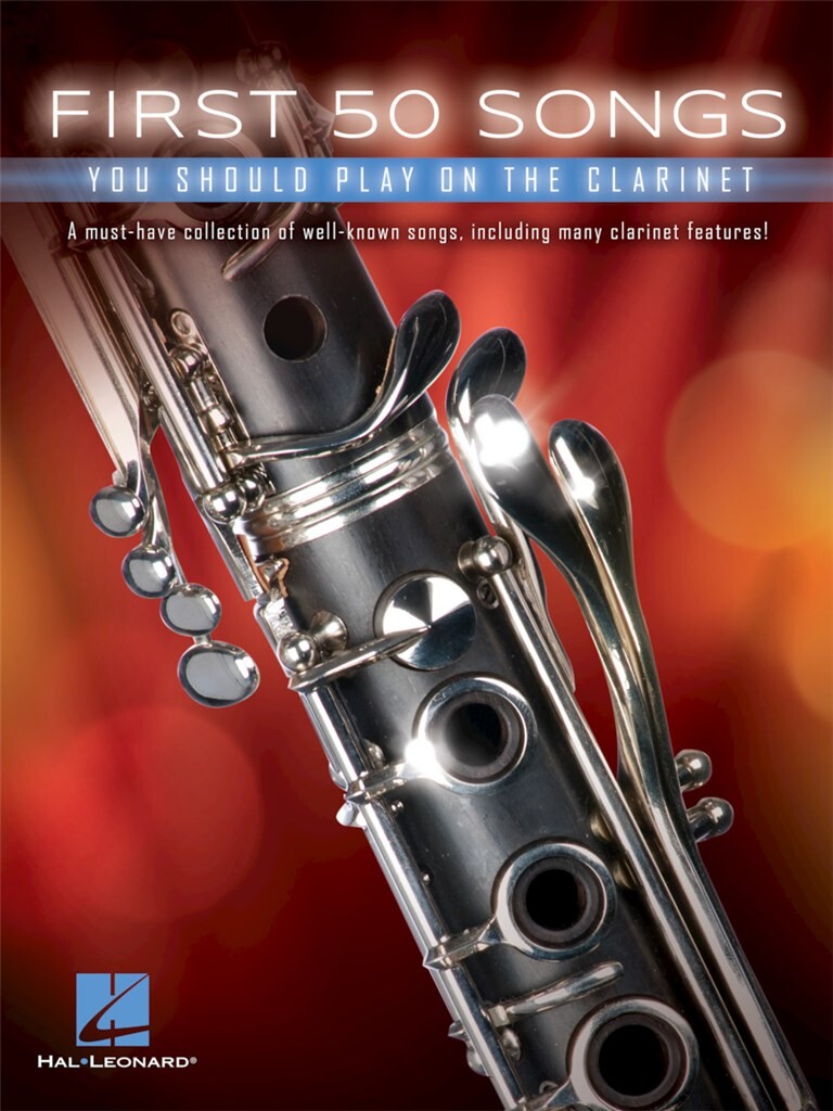 Vorderes Coverbild First 50 Songs You Should Play on the Clarinet