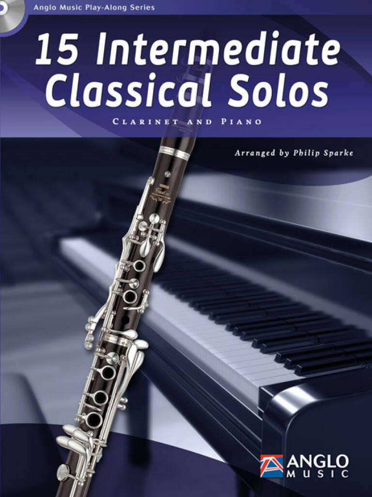 Vorderes Coverbild 15 Intermediate Classical Solos