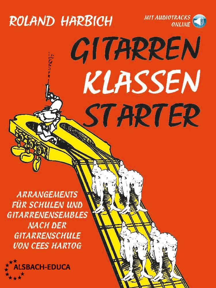 Vorderes Coverbild GitarrenKlassenStarter