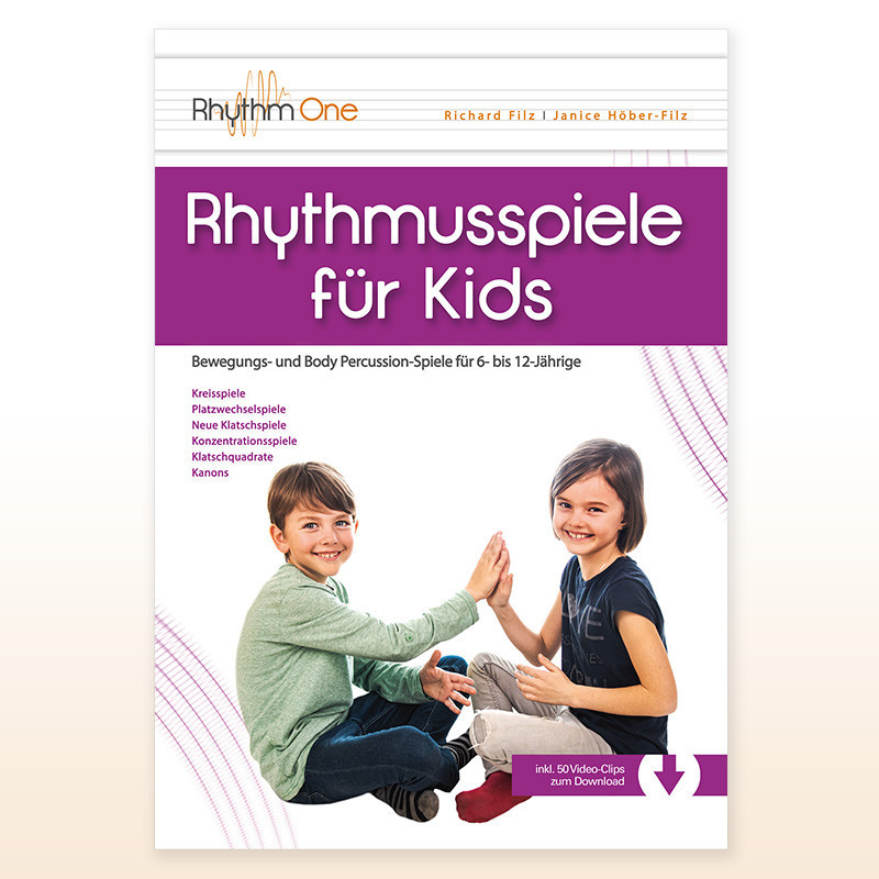 Vorderes Coverbild Rhythmusspiele für Kids
