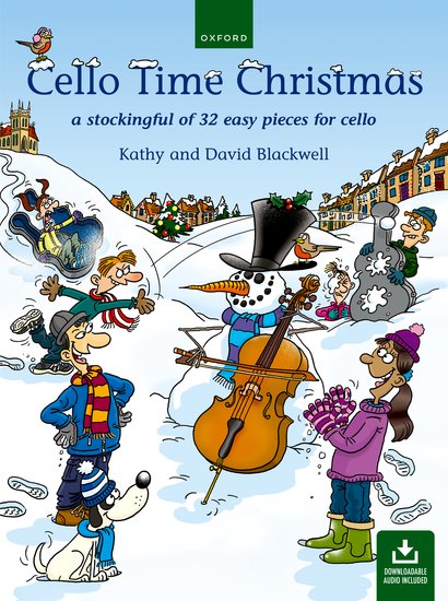 Vorderes Coverbild Cello Time Christmas
