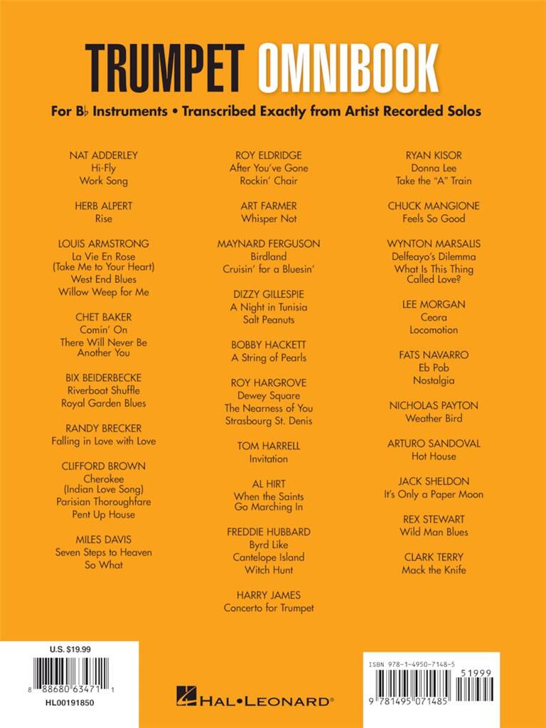 Anderes Coverbild Trumpet Omnibook