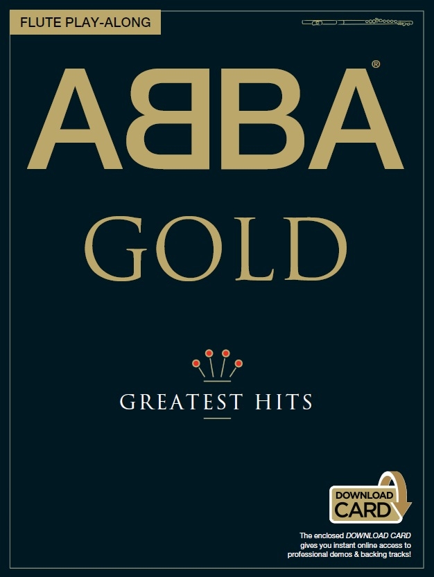 Vorderes Coverbild ABBA Gold: Flute Playalong
