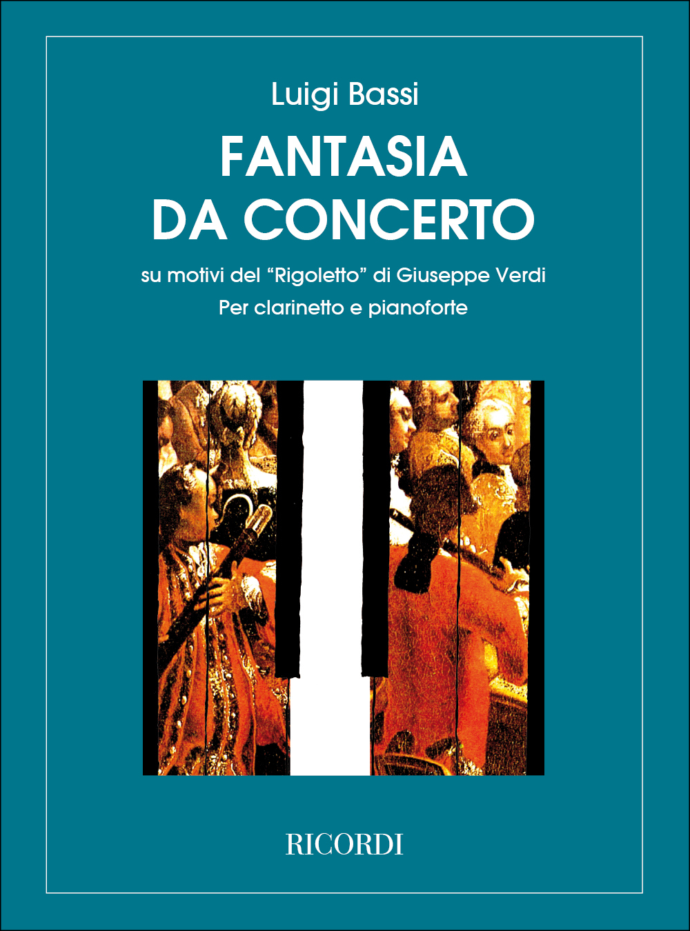 Vorderes Coverbild Fantasia da concerto su motivi del Rigoletto di Giuseppe Verdi