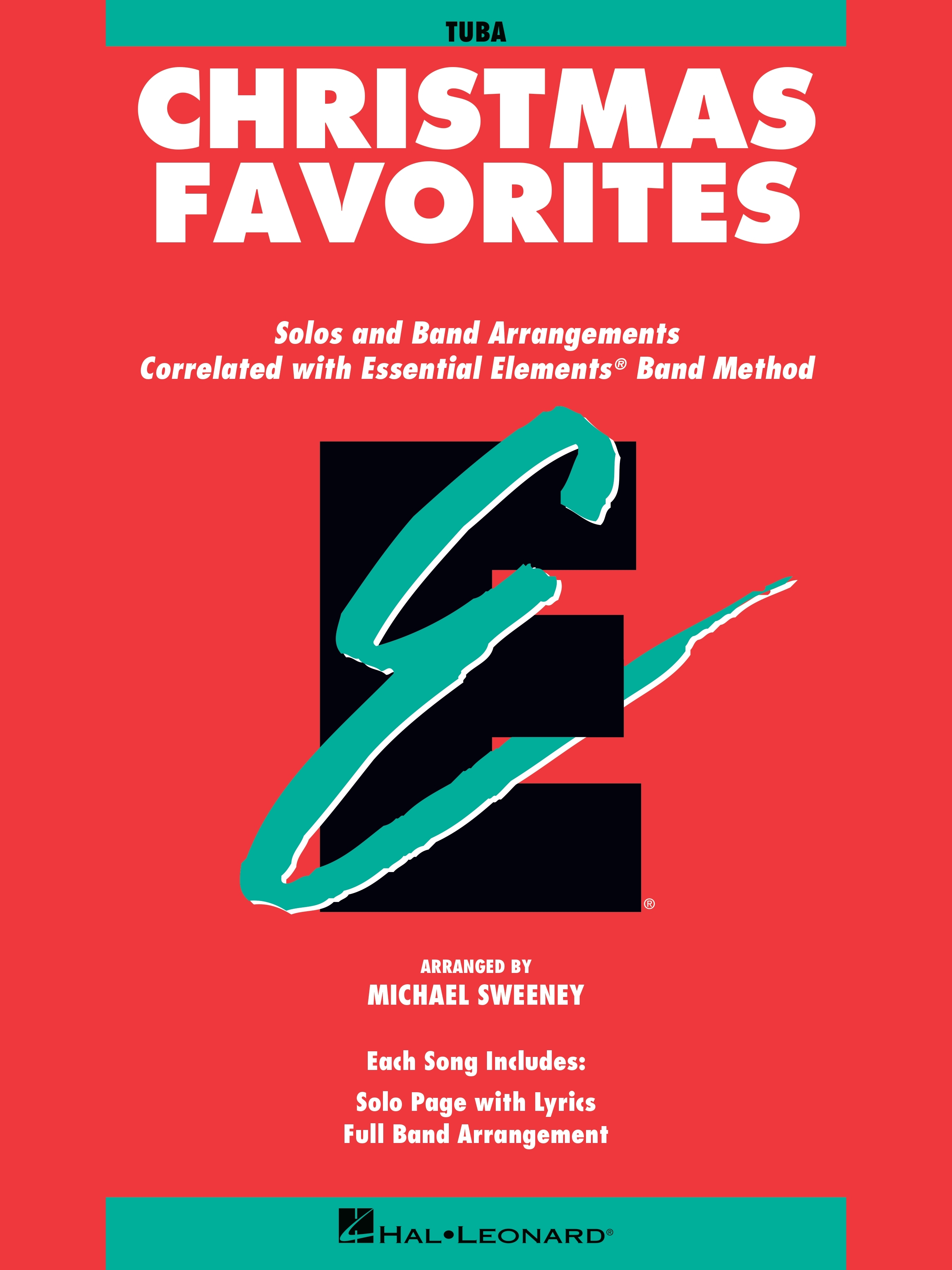 Vorderes Coverbild Essential Elements Christmas Favorites - Tuba