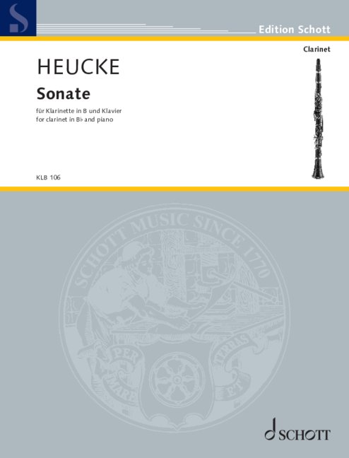 Vorderes Coverbild Sonate für Klarinette in B und Klavier op. 114/3 (2020)