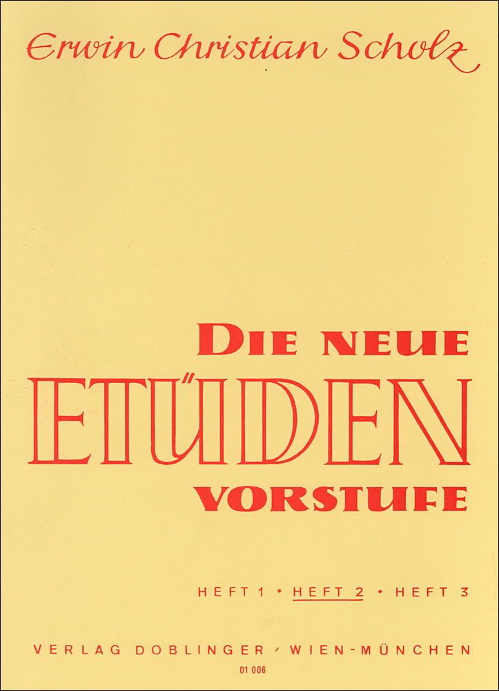 Vorderes Coverbild Die neue Etüdenvorstufe Band 2
