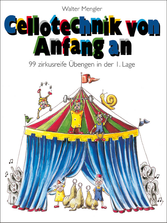 Vorderes Coverbild Walter Mengler: Cellotechnik Von Anfang An