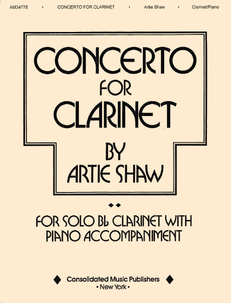 Vorderes Coverbild Concerto for Clarinet
